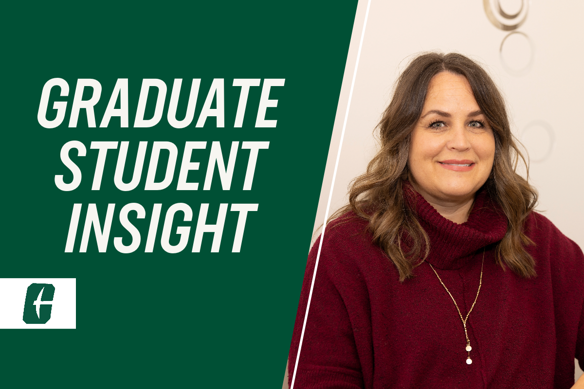 Graduate Student Insight with photo of student, Marisa